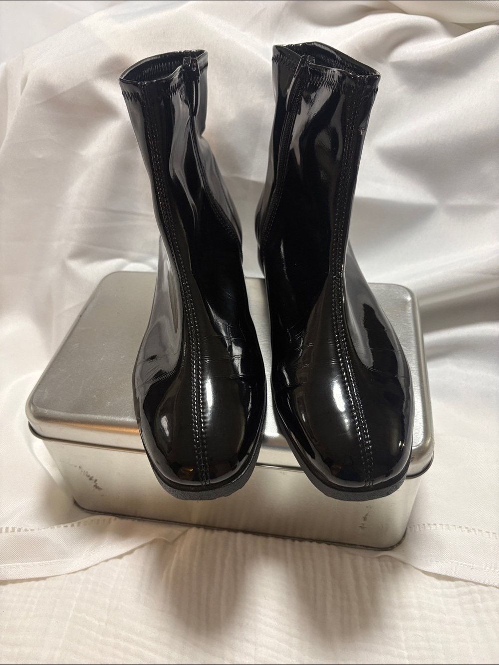 Ron White Black Patent Women’s Boots